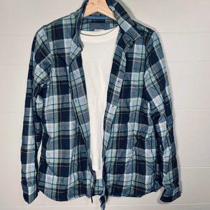 L. L. Bean flannel shirt